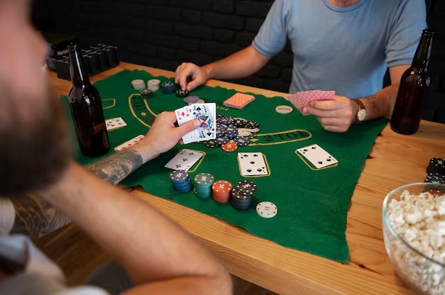 Live casino tables and slot game interface
