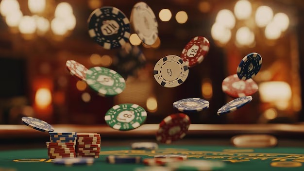 Live-dealer table statistics and rules display